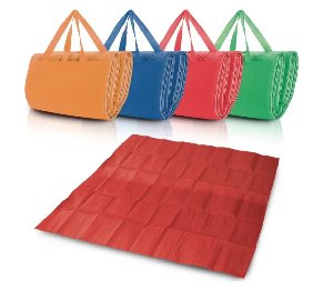 מחצלת חוף משפחתית ענקית 260×180 מתקפלת לתיק